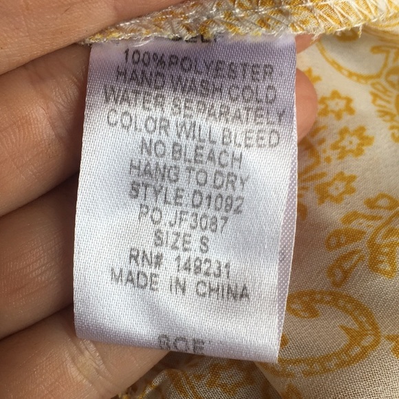 Kori America “Cuddle With Me” Sheer Boho Blouse - Picture 10 of 10